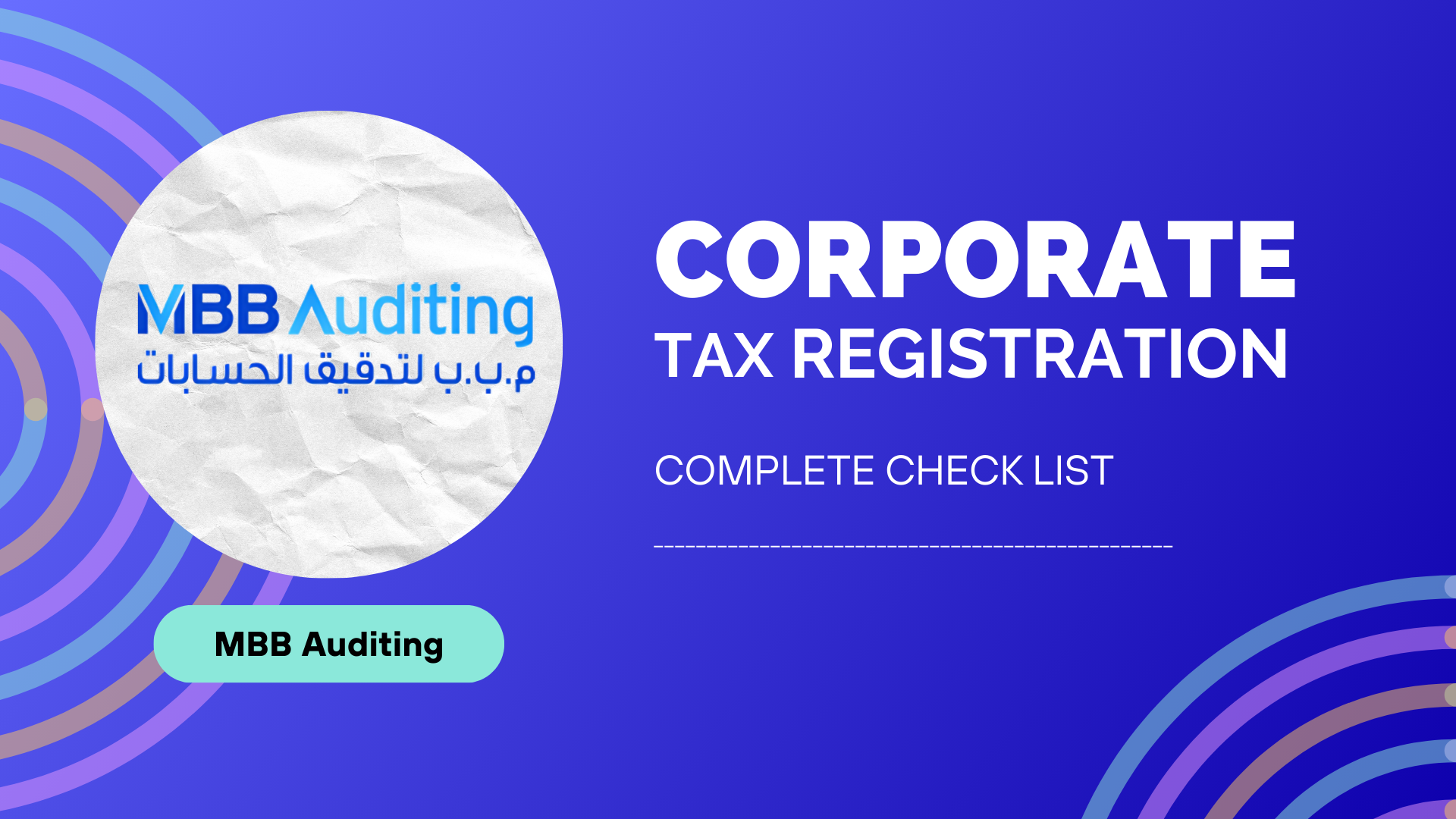 corporate tax registration