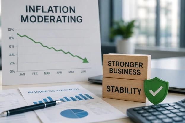 Inflation Moderation Strengthens Business Stability